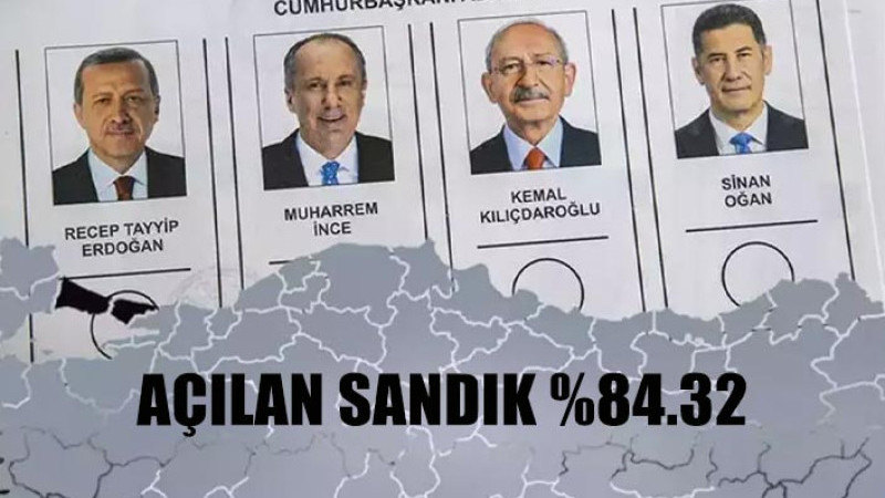 AÇILAN SANDIK %84.32