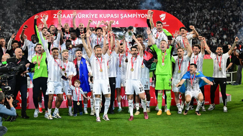 Türkiye Kupası'nda şampiyon Beşiktaş 